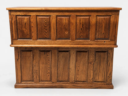 The Barn Furniture Solid Oak Roll Top Desk Vintage Executive Desk S Curve